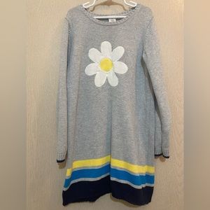 Girls Daisy Flower Sweater Dress - Gymboree - Size 10
